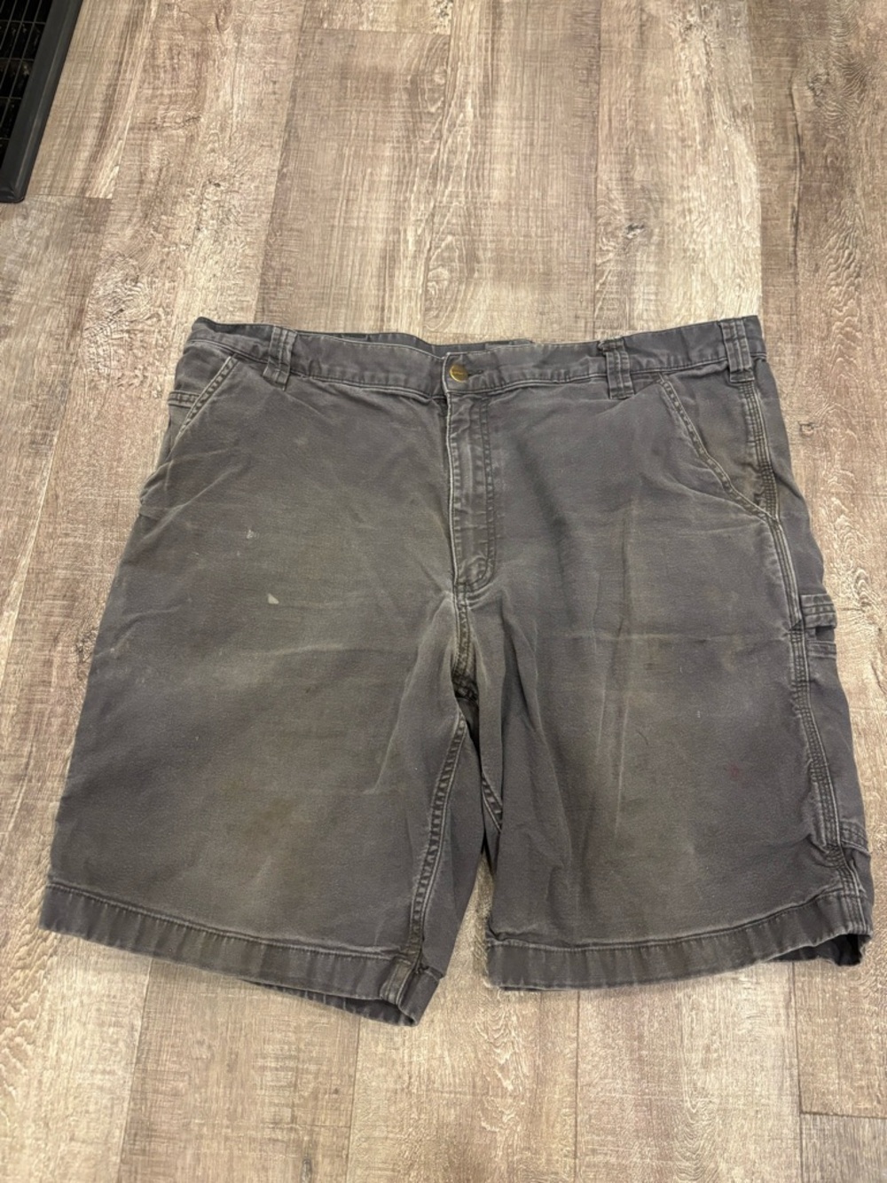 Carhartt Men's Dark Gray Cargo Work Shorts